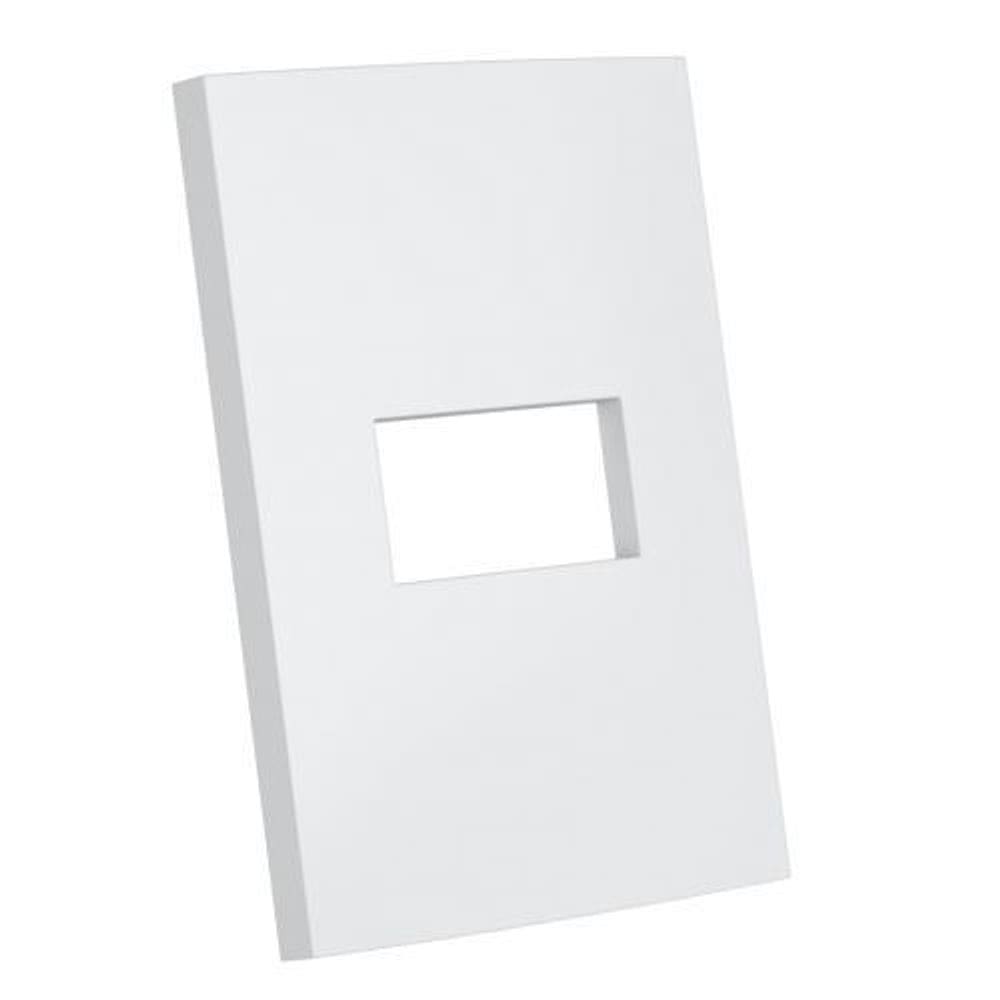 Placa Para 1 Modulo Horizontal Suporte 4X2 Dubai Ed5311-E4