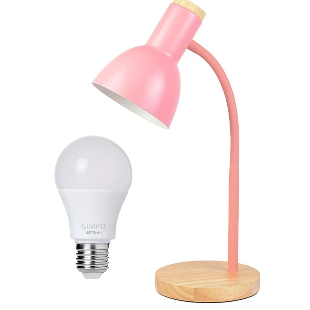 Luminária Mesa Abajur 45Cm Articulada Flexível Silicone