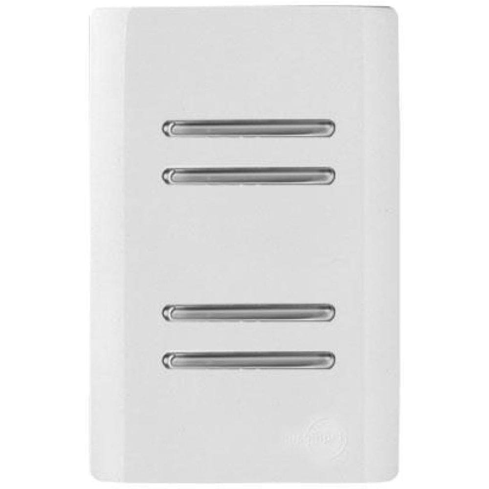 Cj Quadruplo Simples Especial 4X2 Novara Branco Cromado