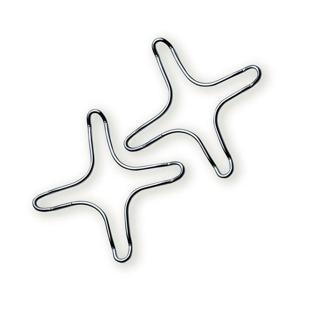 Kit 2 Peças Redutor De Grelha Inox Para Fogão Ghidini