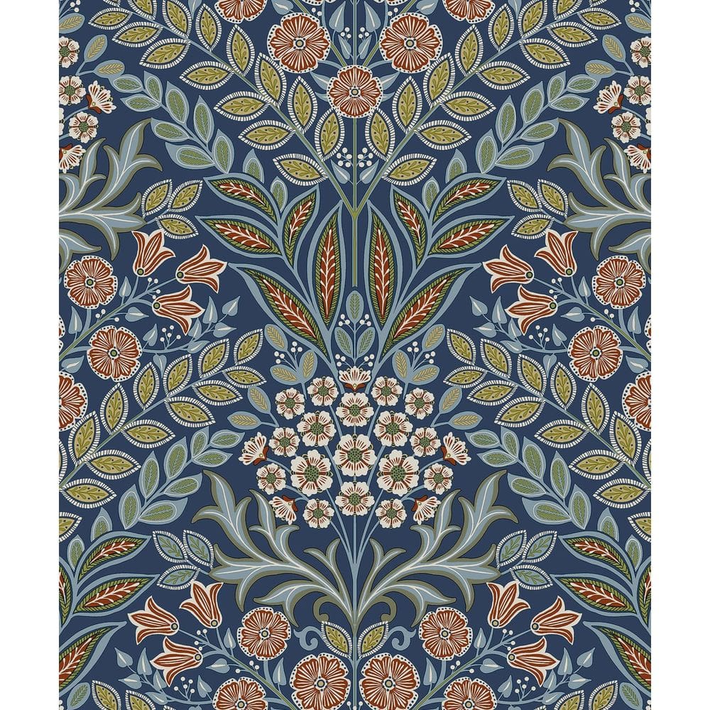 Papel De Parede Icon Floral Colorido Ic2105