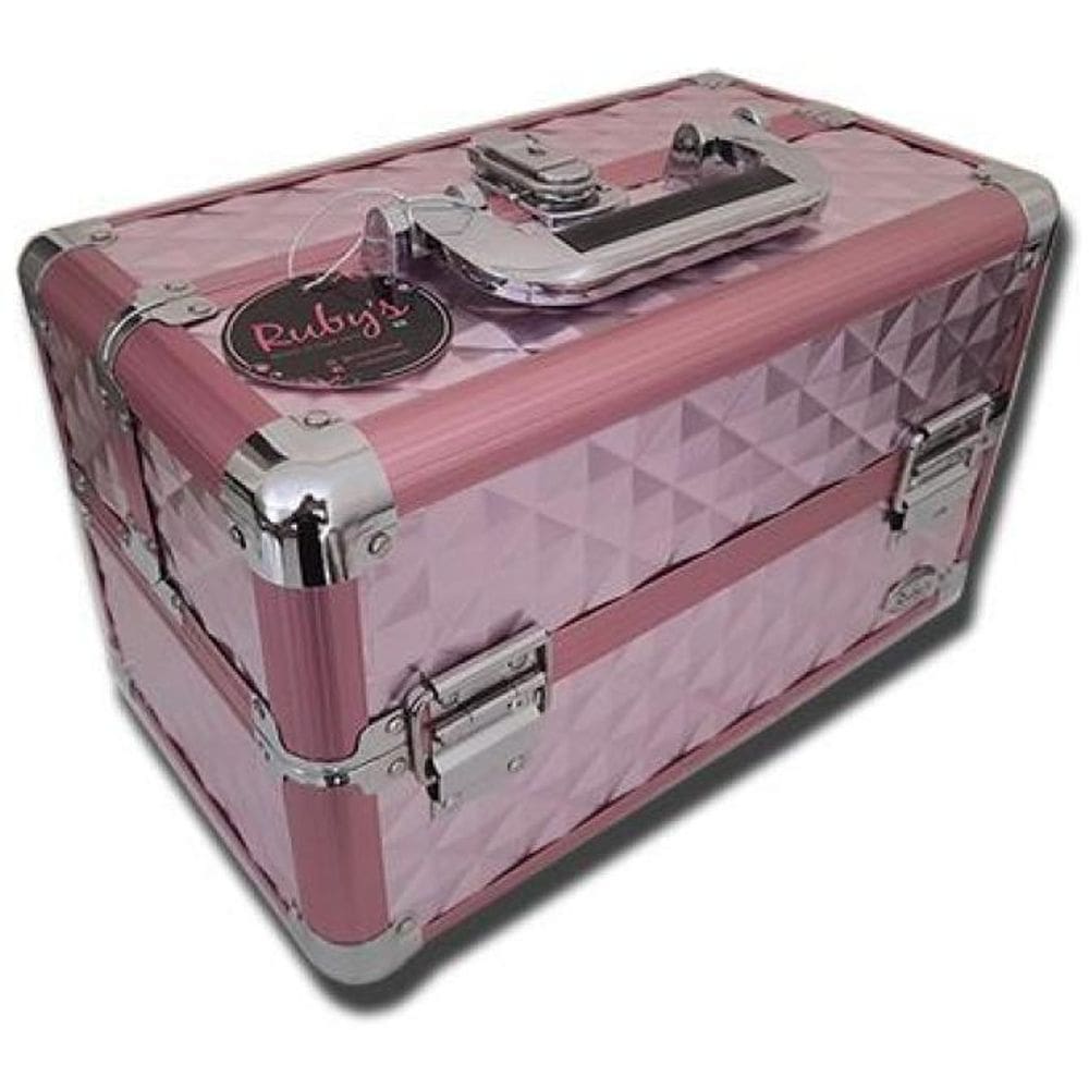 Maleta Profissional Ruby`S Organizadora Fs-1160Mc - Rosa