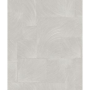 Papel De Parede Icon Geométrico Cinza A71501