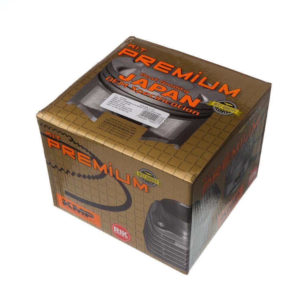 Premium Cilindro Pistão Junta Kmp.Anel Rik Cg 125 09
