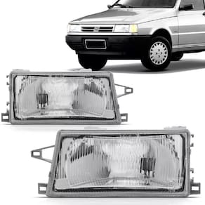 Farol Uno Fiorino 91-03 Prêmio Elba 91-96 Cromado