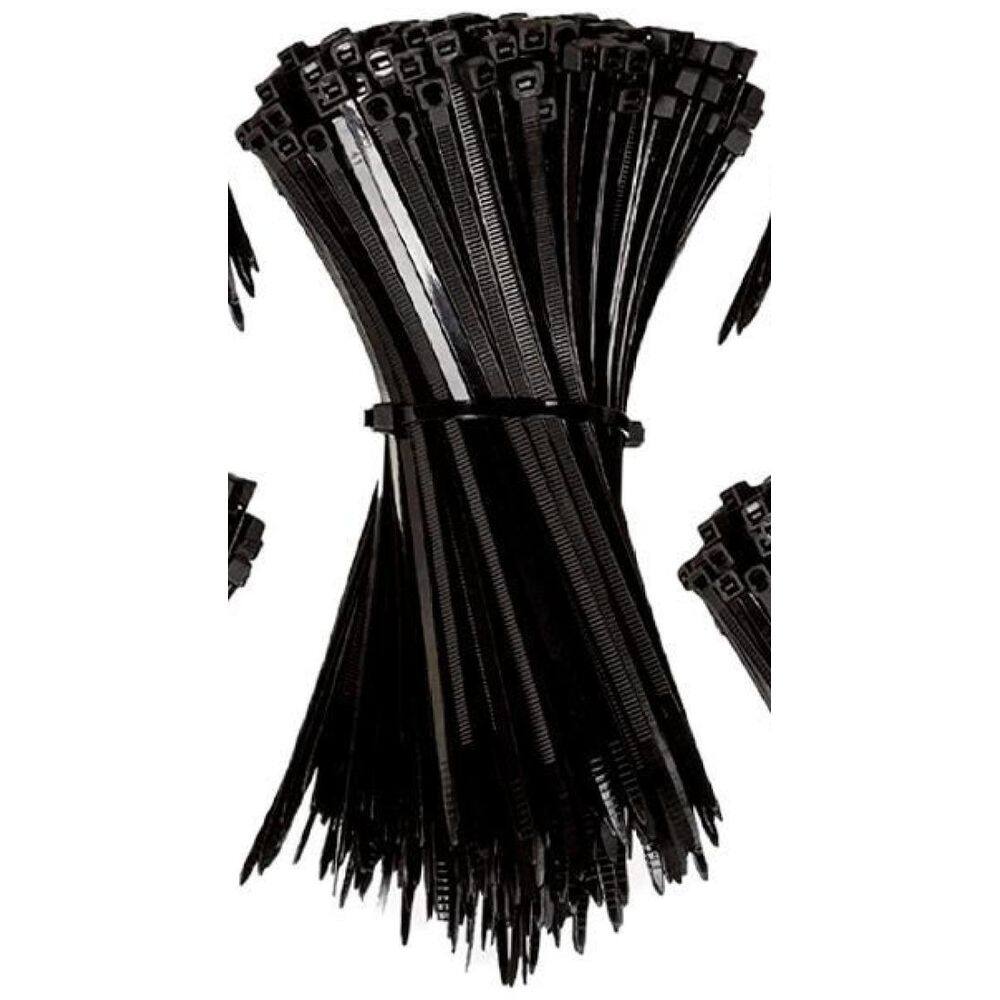 Abraçadeira Nylon Enforca Gato 2,5X150Mm Preto Com 500 Un