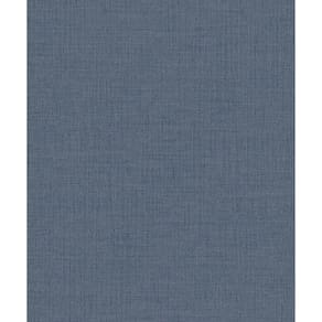 Papel De Parede Icon Aspecto Têxtil Azul Ic1015