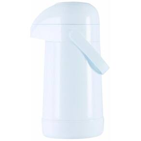 Garrafa termica plastica Termolar 500ml magic pump Branco