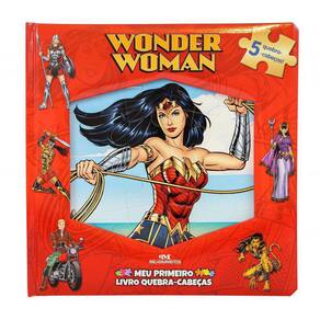 Livro Wonder Woman: Meu Primeiro Livro Quebra-Cabeças
