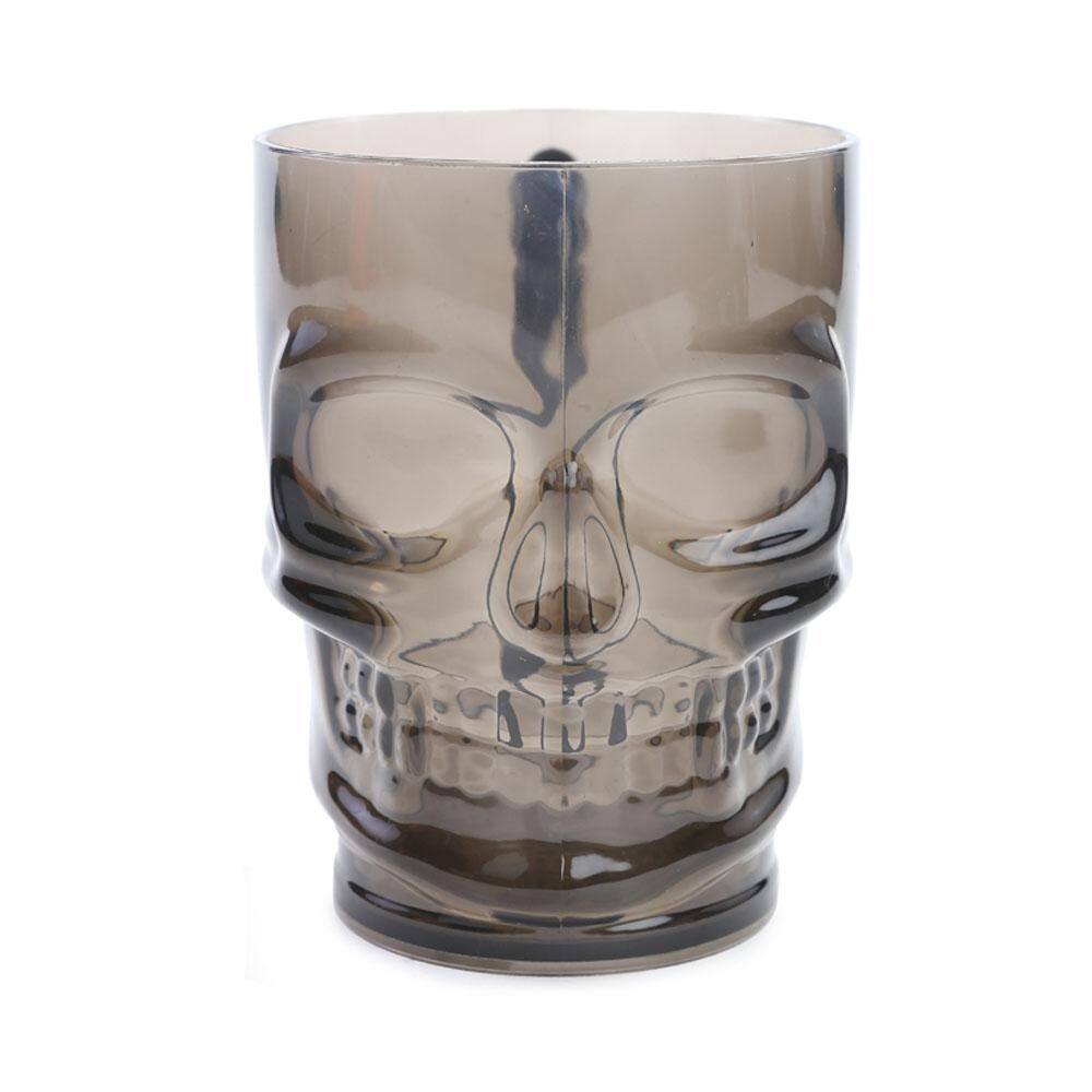 Caneca Plástica Caveira Fumê 588Ml Halloween Cromus