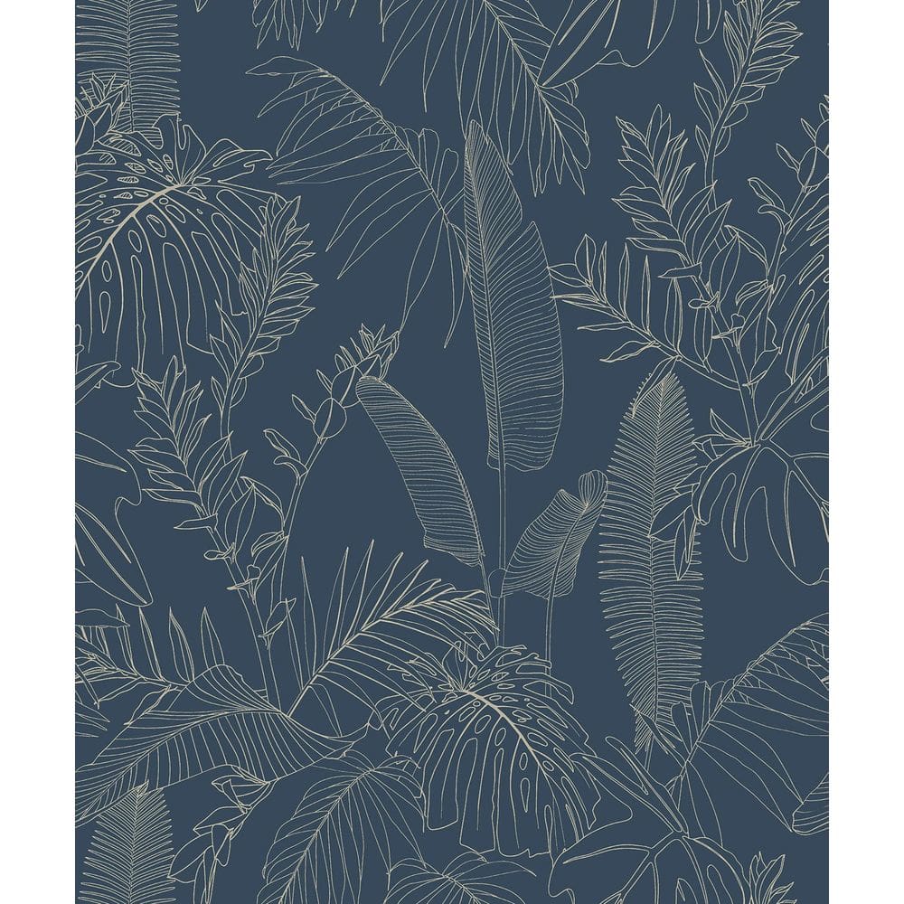 Papel De Parede Icon Folhagem Branco A69303