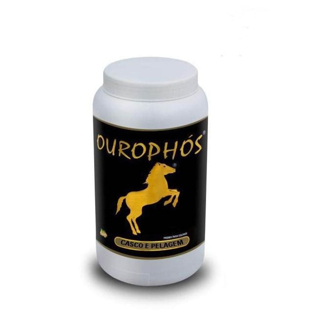 Ourophós Cascos E Pelagem Para Equinos & Muares - Pote 3 Kg