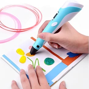 Caneta 3D Usb Com Refil De Alta Qualidade