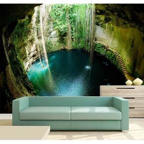 Papel de Parede - Paisagens Cachoeira 3M² na 75