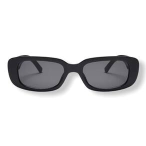 Óculos De Sol Retrô Lente Preta Blogueira Moda Uv Solar