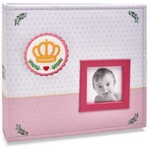 Álbum Bebê Capa Em Tecido - Ical 821