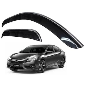Calha De Chuva Honda Civic 4 Portas 2017 2018 Fumê