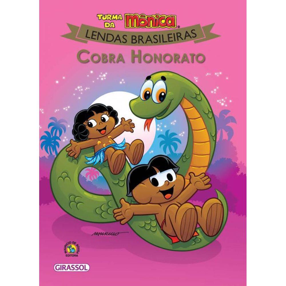 Livro Cobra Honorato - Turma Da Monica - Capa Nova