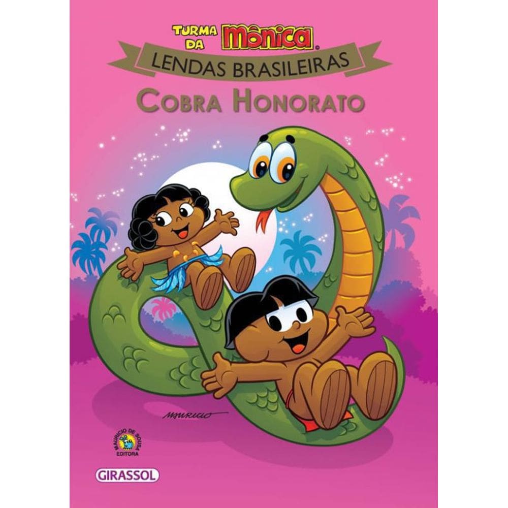 Livro Cobra Honorato - Turma Da Monica - Capa Nova