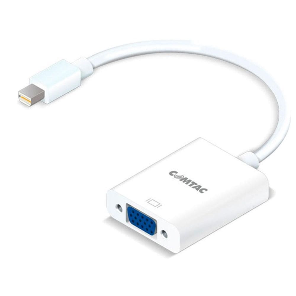 Cabo Conversor Mini Display Port X Vga, Comtac, Branco-