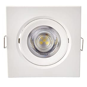 Spot LED de Embutir Quadrado 5W 6500K Bivolt Foxlux