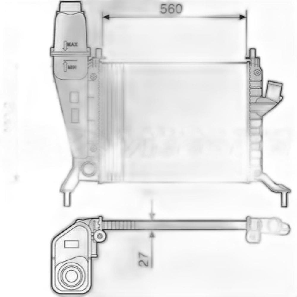 Radiador De Água Celta 00/ Rv2580 Visconde