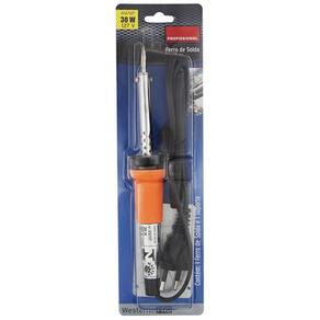 Ferro de Solda com Suporte 30 W 127 V Profissional.