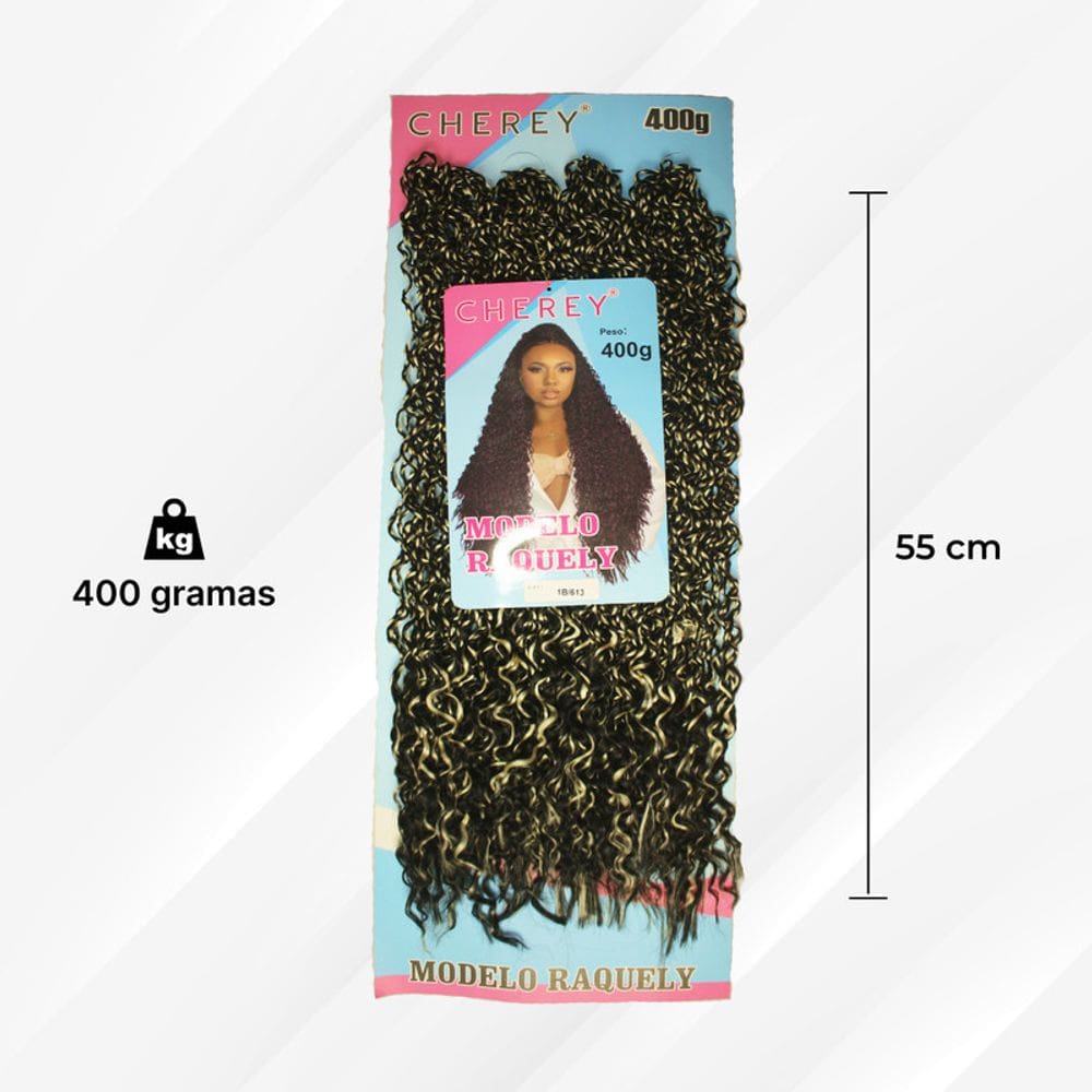 Cabelo Sintetico Raquely 400g para crochet braid
