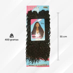 Cabelo Sintetico Raquely 400g para crochet braid