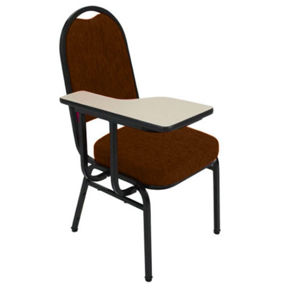 Cadeira Universitária para Auditório Linha Hotel Marrom