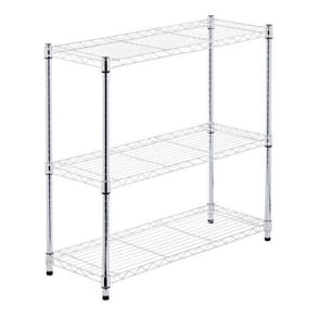 Estante Organizadora Multiuso Aço Cromado 90X90X35Cm Deluxe