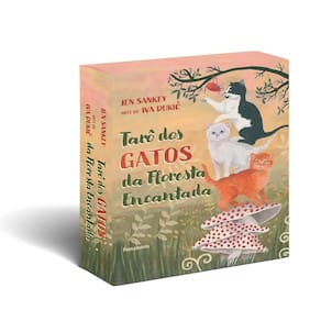 Tarô dos gatos da floresta encantada - caixa com livro + 78 cartas (0704)