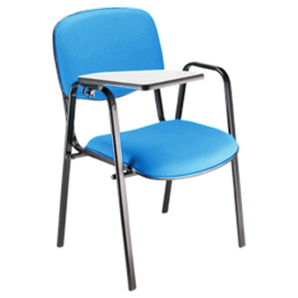 Cadeira Escolar Universitária para Auditórios Linha Hotel Azul