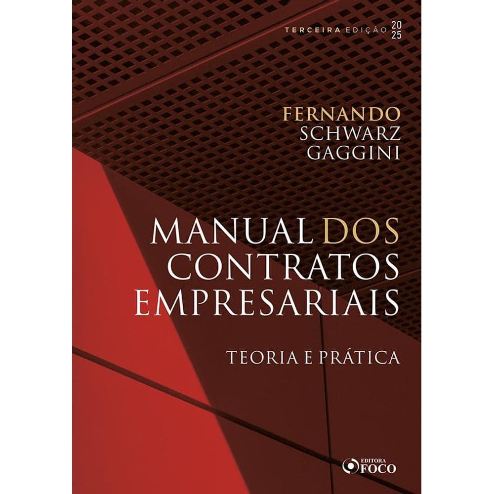 Manual dos Contratos Empresariais - 3ª Ed - (1504)