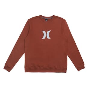 Moletom Hurley Careca Icon WT25 Masculino Marrom