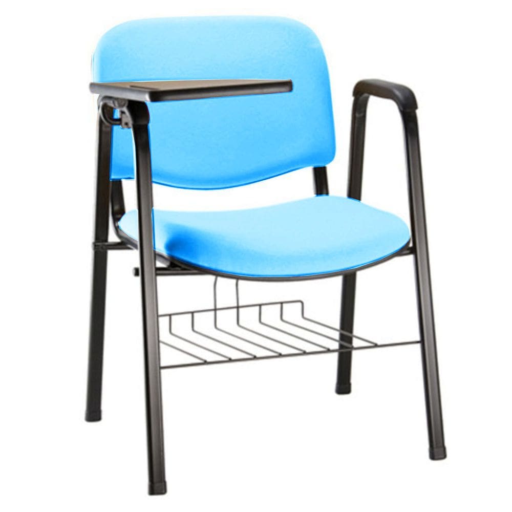 Cadeira Escolar Universitária para Auditórios Linha Hotel Azul