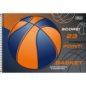 Caderno Desenho 80 Folhas Score Bola Tilibra 9362
