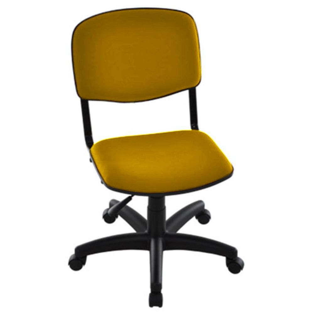 Cadeira Giratória para Auditórios Linha Hotel Auditório Amarelo