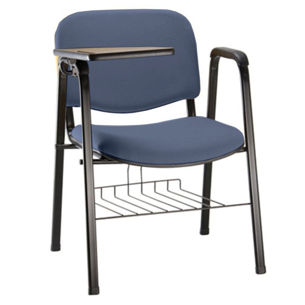 Cadeira Escolar Universitária para Auditórios Linha Hotel Azul