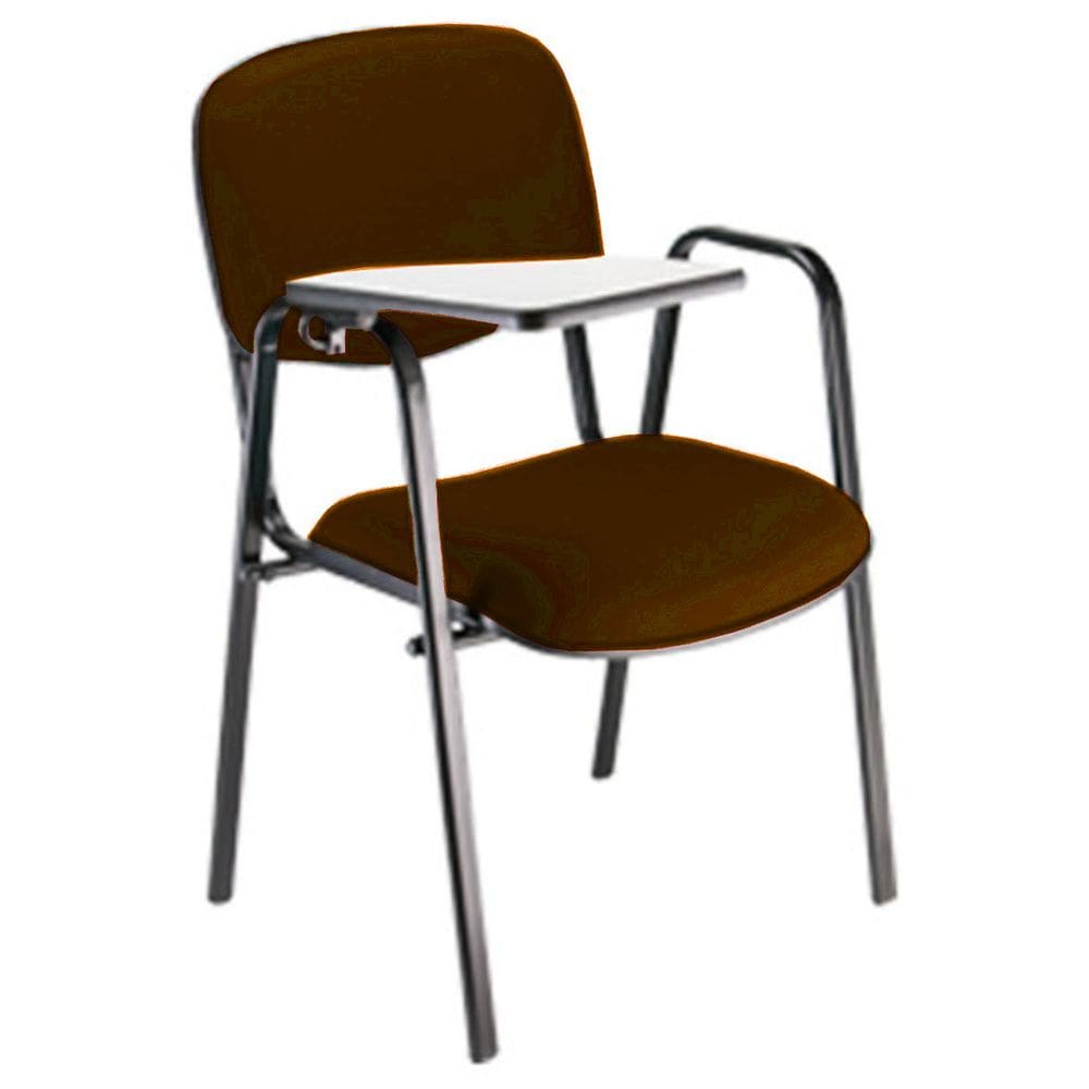 Cadeira Escolar Universitária para Auditórios Linha Hotel Marrom
