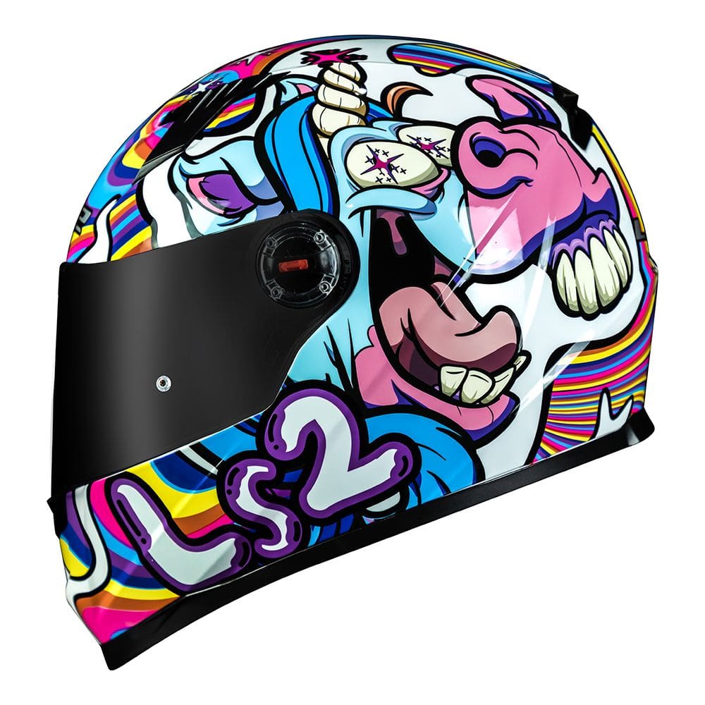 Capacete Ls2 Ff358 Bubble Branco