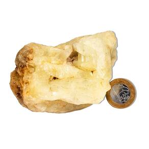01 Enxofre Bruto Pedra Natural 500 a 600g 8 a 12cm Tipo A