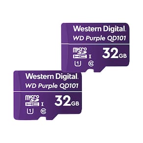 Cartão de Memória Micro-SD P/ Segurança 32GB - 2 Unidades