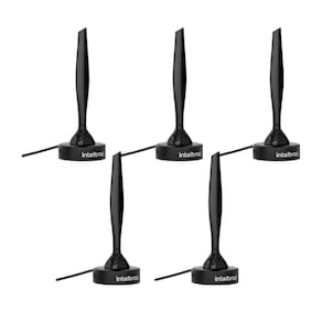 Antena Interna de TV Digital AI 1015 UHF/HDTV Intelbras - 5 Unidades