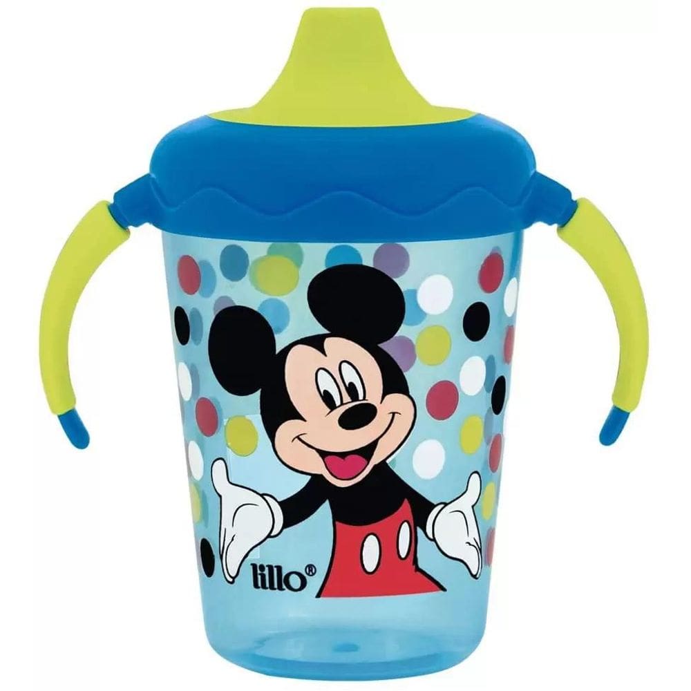 Caneca Anti Vazamento Disney 207 Ml 6+M Mickey Azul- Lillo