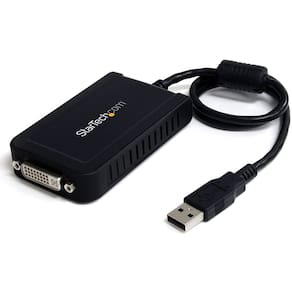 Adaptador USB para DVI StarTech.com 1920x1200 Windows Preto