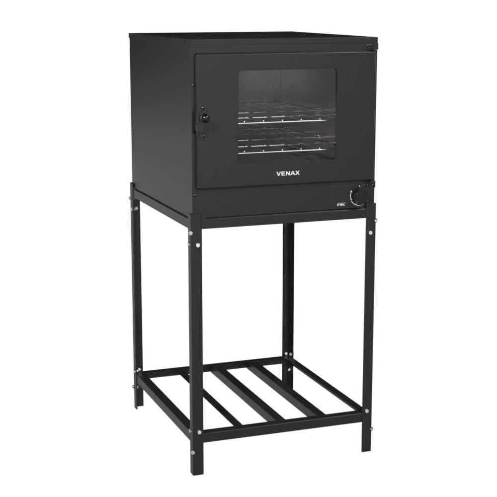 Forno Industrial a Gás Fi 109L com Base Preto Fosco - Venax