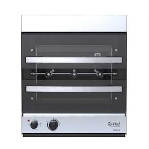 Forno Assador Rotativo a Gás 3 Espetos de Embutir Top Chef Inox - Venax