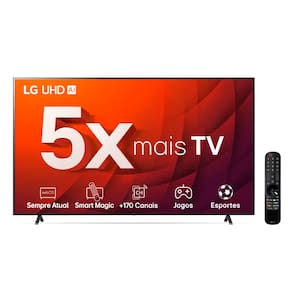REEMBALADO: Smart TV 55 Polegadas 4K LG UHD 55UR8750 Bluetooth HDMI