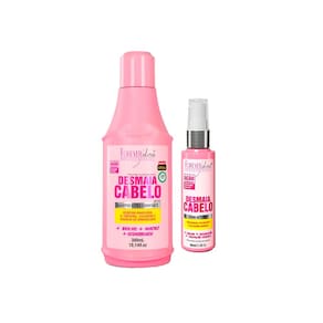 Kit Desmaia Cabelo Shampoo e Sérum Forever Liss